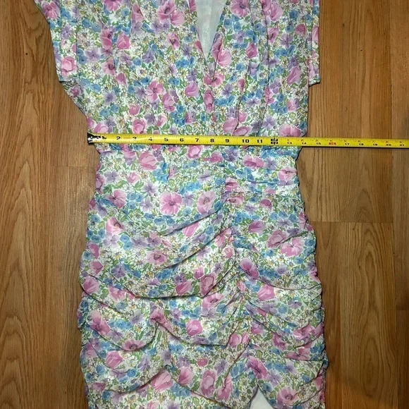 Zara Floral Mini Dress - Picture 6 of 11